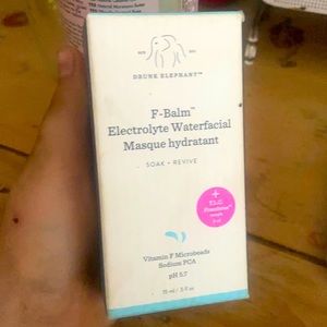 F-Balm waterfacial hydrantant masque blue 15ml 5oz  t.l.c night serum 3ml sample